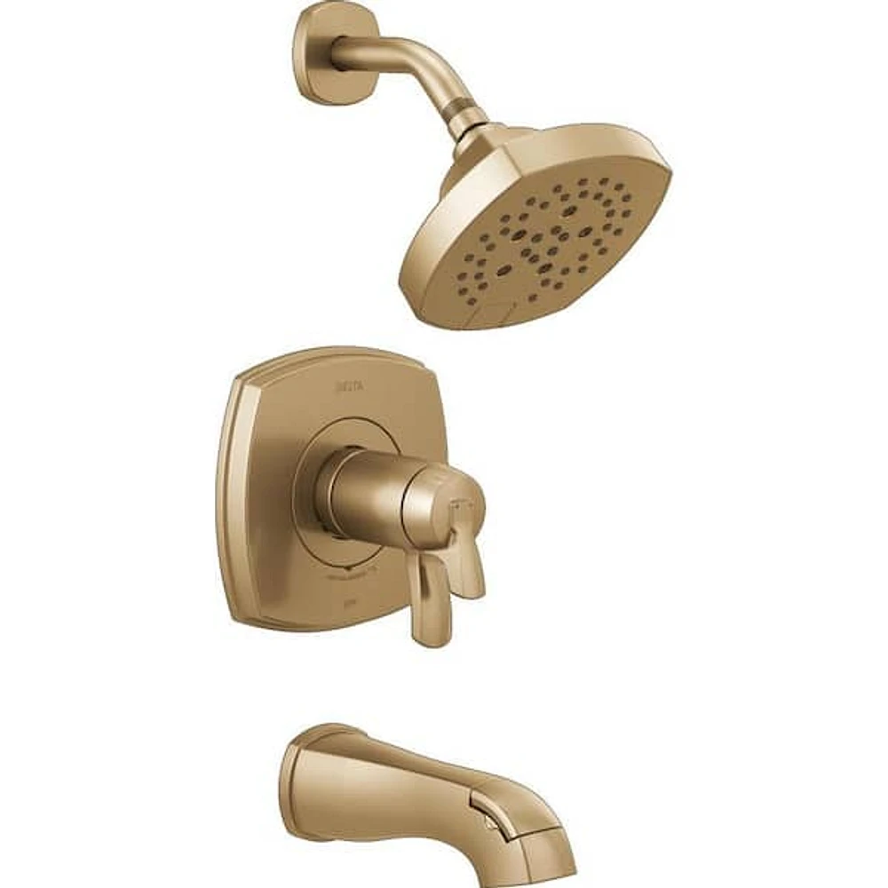 Delta Stryke TempAssure 1-Handle Wall Mount 5-Spray Tub and Shower 
