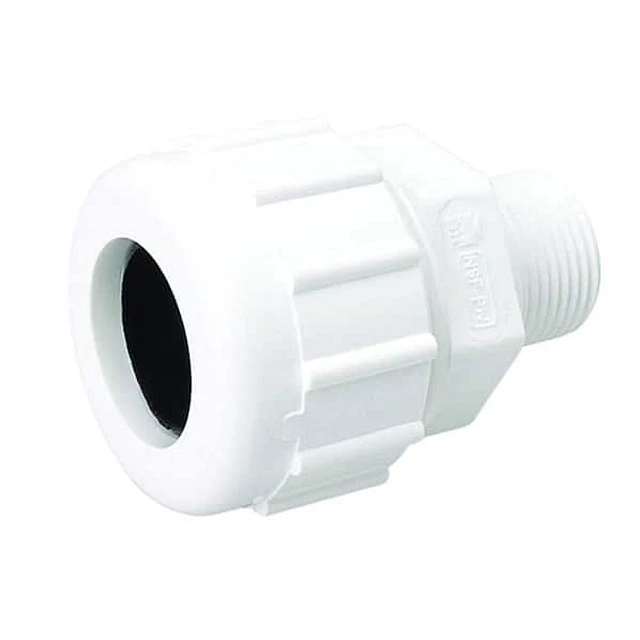 B&K 1 in. PVC COMP x MPT Male Adapter Coupling 161-105HC