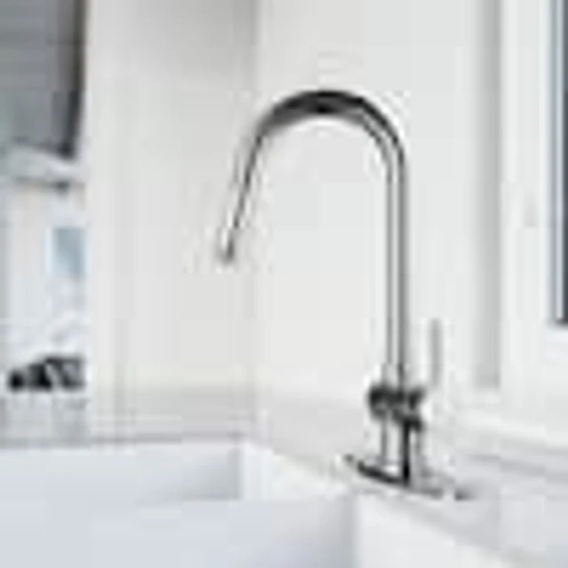 VIGO Gramercy Single Handle Pull-Down Spout Kitchen Faucet in 