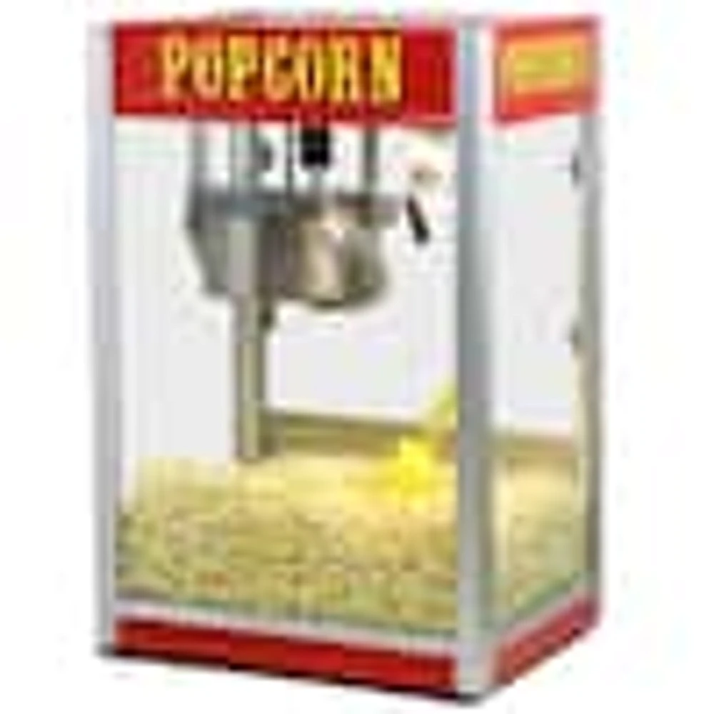 Paragon Theater Pop 8 oz. Red Stainless Steel Countertop Popcorn Machine |  The Market Place