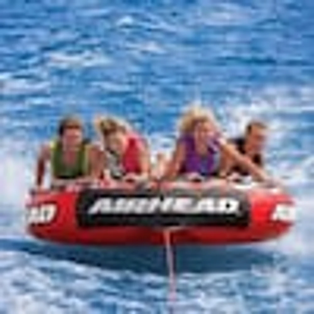 Airhead Mega Slice Inflatable Quadruple Rider Towable Tube Water Raft | The  Market Place