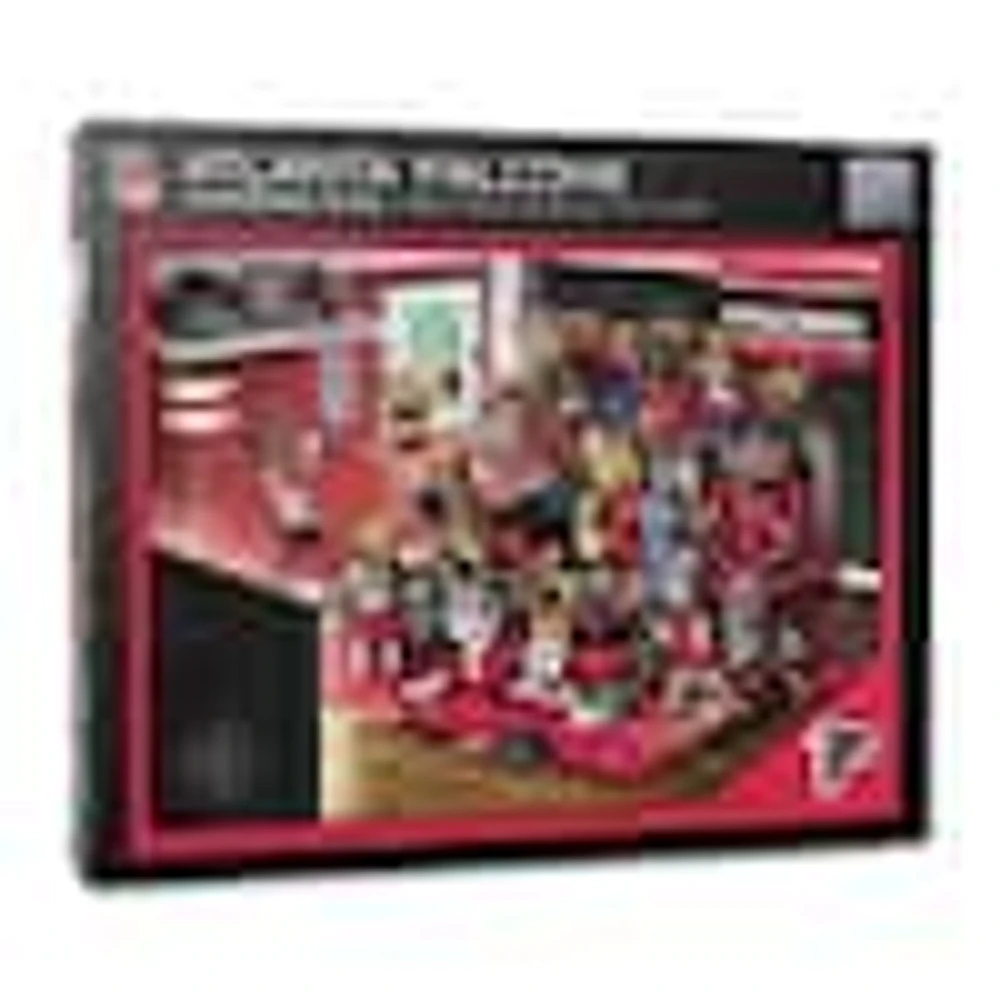 YouTheFan NFL Atlanta Falcons Purebred Fans Puzzle-A Real Nailbiter  (500-Piece) | The Market Place