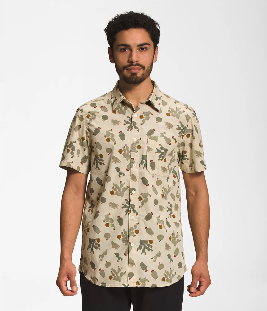 The North Face Men's Short-Sleeve Baytrail Pattern Shirt, The North Face