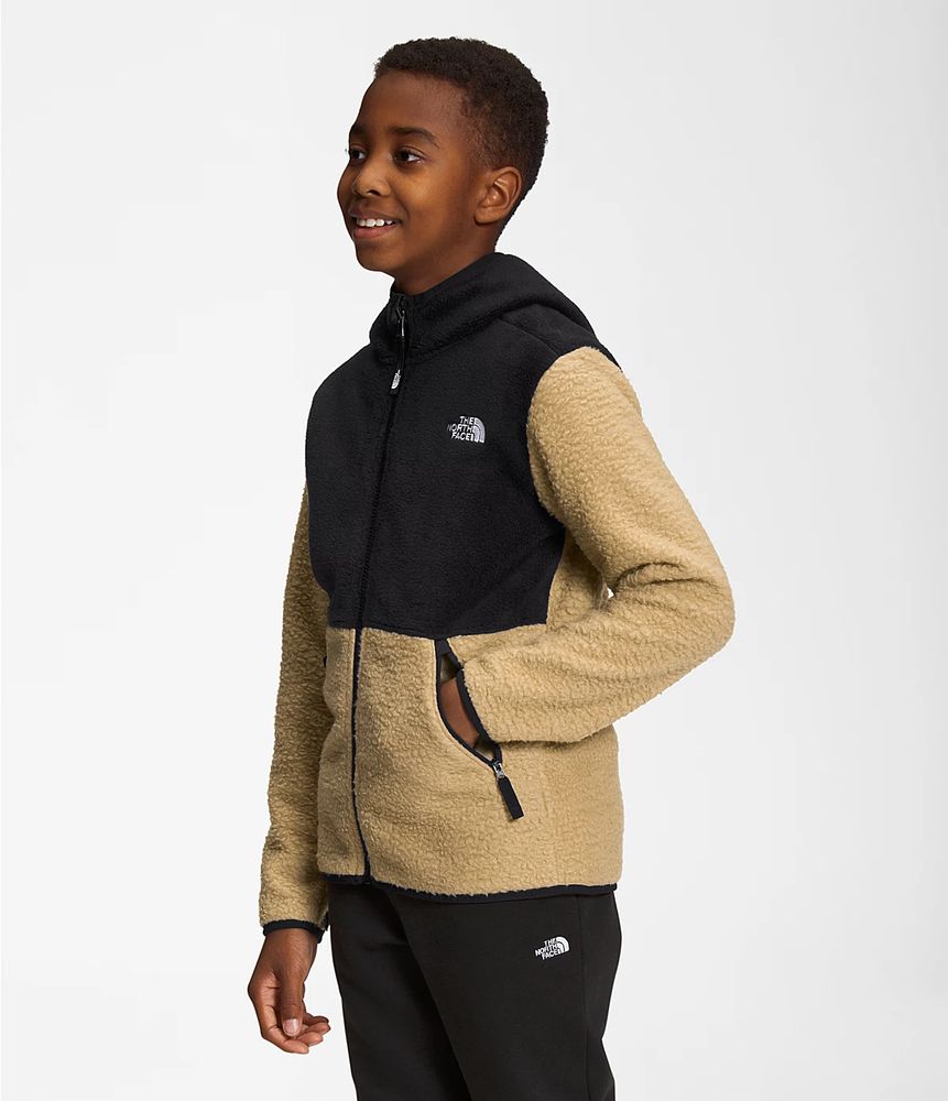 Boys’ Forrest Full Zip Hooded Fleece Jacket | The North Face
