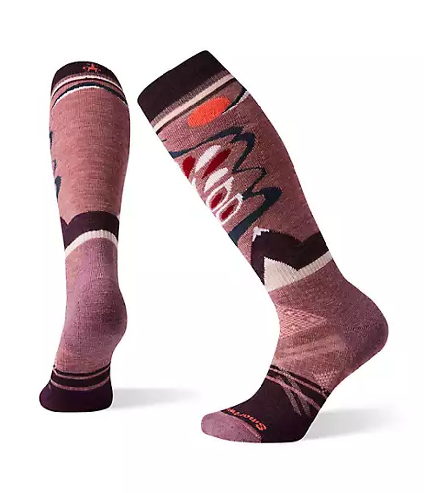 Smartwool Women's PhD Ski Medium Pattern Socks | The North Face