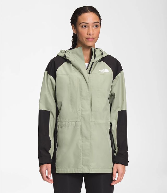 north face panel wind jacket