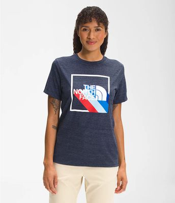 Women's Short Sleeve Americana Tri-Blend Tee | The North Face