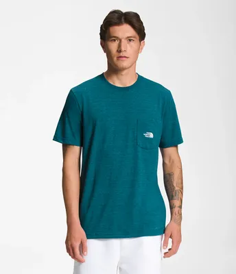 Men’s Short-Sleeve Simple Logo Tri-Blend Tee | The North Face