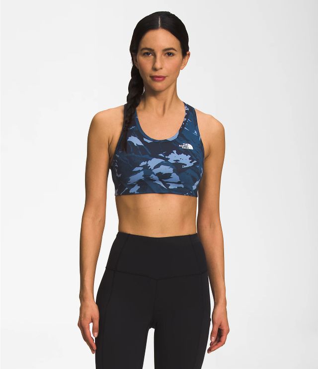 The North Face Women's Printed Midline Bra, The North Face