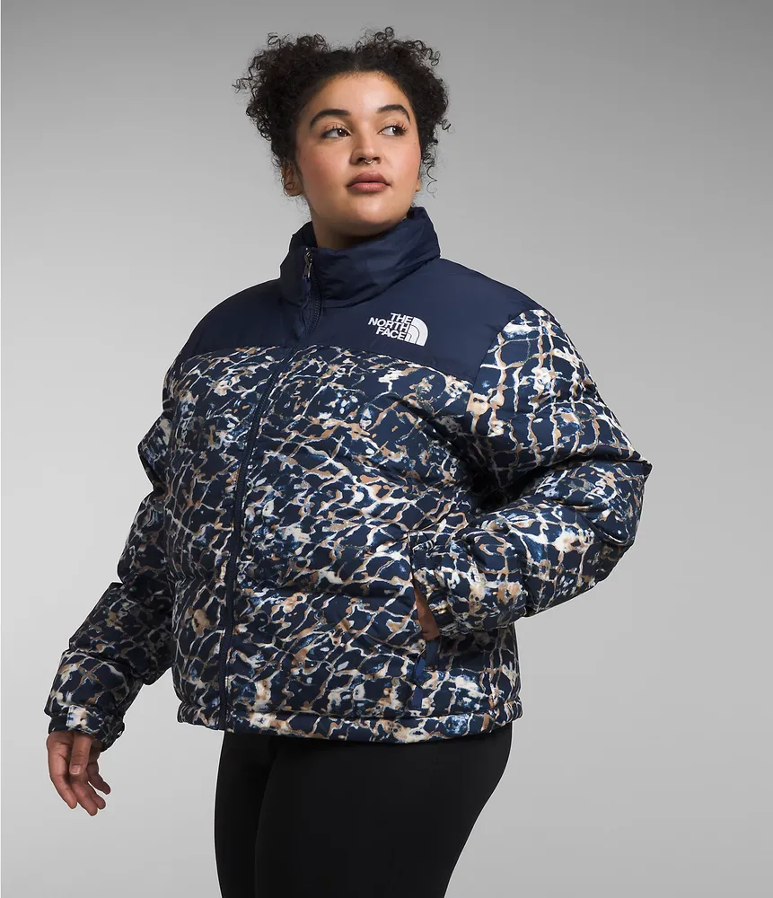 The North Face Plus 1996 Retro Nuptse down jacket in folk blue