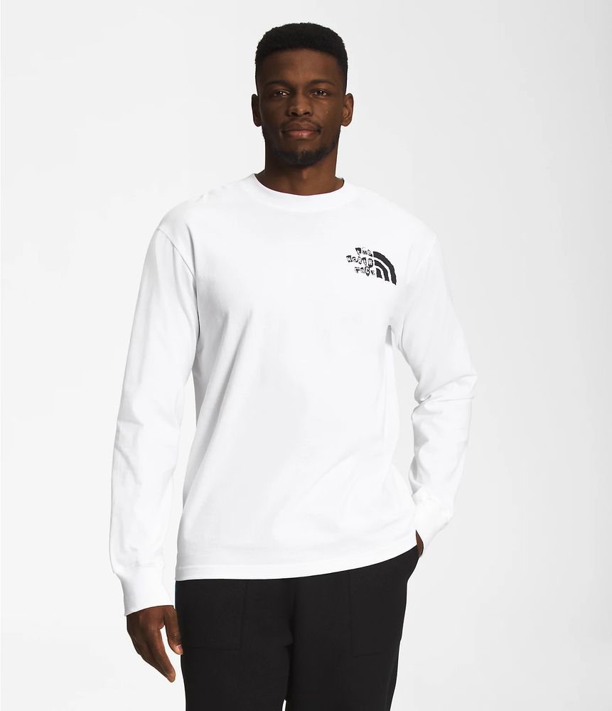 Men’s Long-Sleeve Printed Heavyweight Tee | The North Face