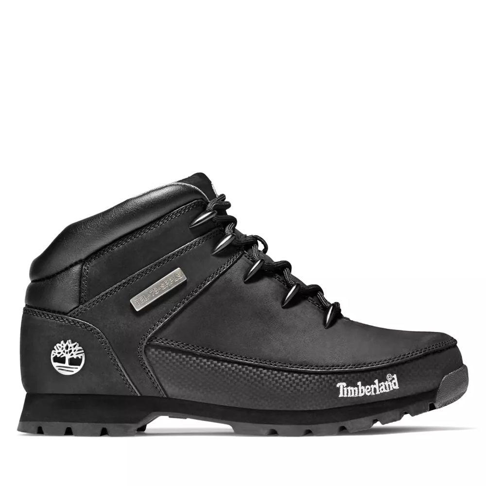 Timberland Bottine De Randonnée Euro Sprint Pour Homme En Noir Noir