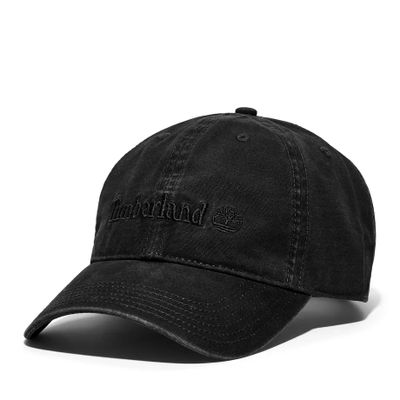 Timberland Casquette De Baseball Cooper Hill Pour Homme En Noir Noir, Taille TAILLE UNIQUE
