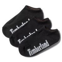 Timberland Lot De 3 Paires De Socquettes Invisibles Stratham Core Pour Femme En Noir Noir