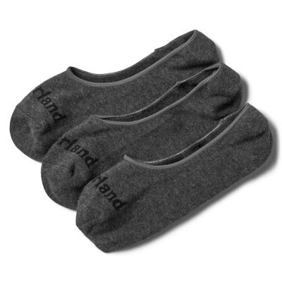 Timberland Lot De 3 Paires De Socquettes Basses Stratham Core Pour Homme En Gris Foncé Gris Fonc