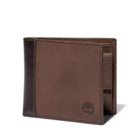 Timberland Portefeuille À Deux Volets Ashfield Avec Compartiment À Pièces En Marron Marron Homme, Taille TAILLE UNIQUE