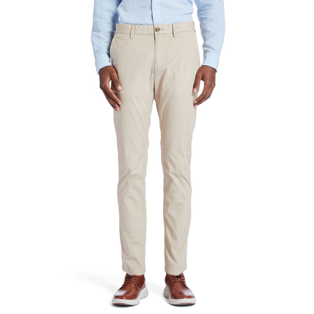 Timberland Pantalon Chino Extensible Léger Sargent Lake Pour Homme En Beige Beige