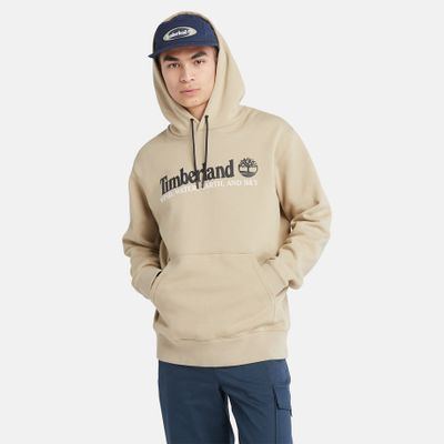 Timberland Sweat À Capuche Wind, Water, Earth And Sky Pour Homme En Beige Beige
