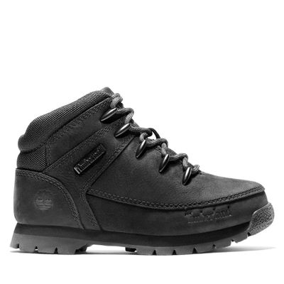 Timberland Chaussure De Randonnée Euro Sprint Pour Enfant En Noir Noir