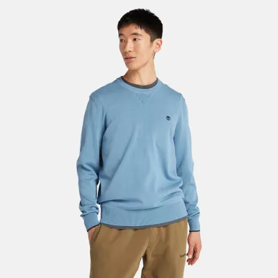 Timberland Pull À Col Rond Williams River Pour Homme En Bleu Bleu