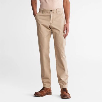 Timberland Pantalon Chino Extensible Sargent Lake Pour Homme En Beige Beige