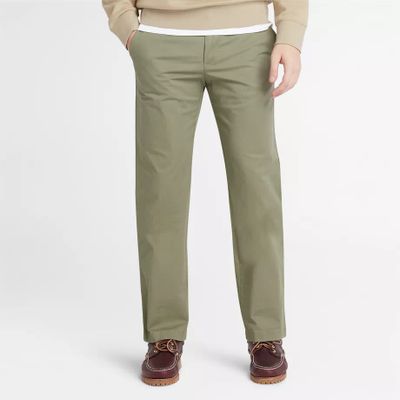 Timberland Chino Stretch Squam Lake Pour Homme En Vert Vert