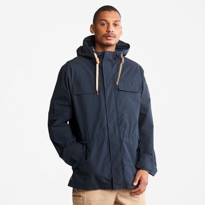 Timberland Parka Style Militaire Outdoor Heritage Pour Homme En Bleu Marine Bleu Marine, Taille M