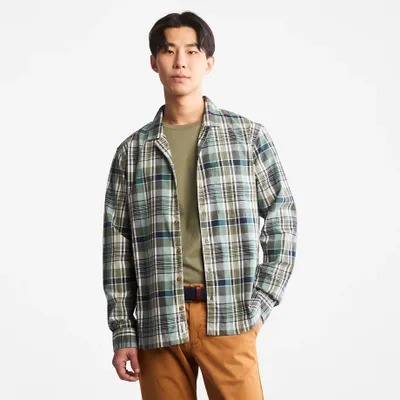 Timberland Chemise À Carreaux Outdoor Heritage Pour Homme En Vert Vert, Taille M