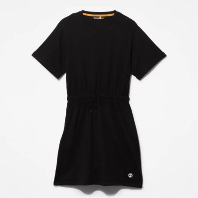 Timberland Robe T-shirt Pour Femme En Noir Noir