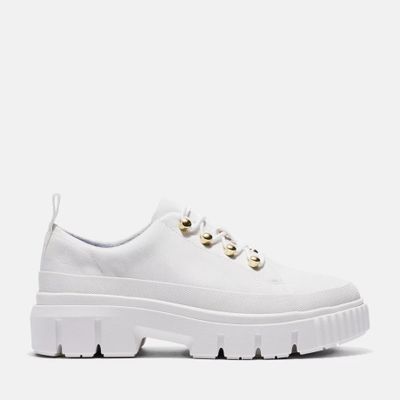 Timberland Basket Greyfield Pour Femme En Blanc Blanc