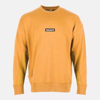 Timberland Sweat-shirt À Coudes Renforcés Pour Homme En Jaune Marron Clair
