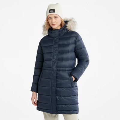 Timberland Parka Sans Duvet Pour Femme En Bleu Marine Bleu Fonc
