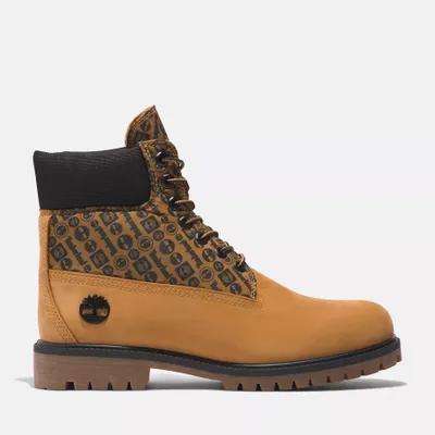 Boots 6-inch Timberland Heritage Pour Homme En Jaune Jaune, Taille 47.5