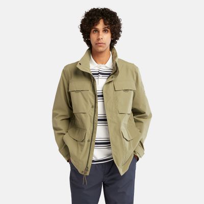 Timberland Veste Militaire Extensible Confortable Pour Homme En Vert Vert