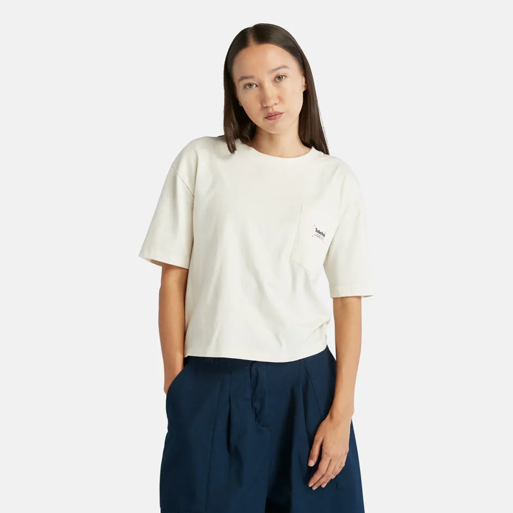 Timberland T-shirt À Poche Pour Femme En No Color