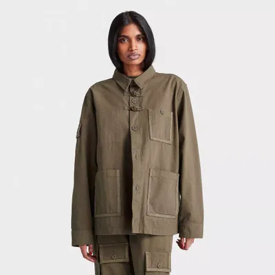 Surchemise Future73 Timberland X Edison Chen Unisexe En Vert Foncé Vert Unisex