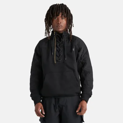 Sweat À Col Cheminée Timberland X Humberto Leon En Noir Noir Unisex