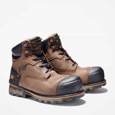 TIMBERLAND | Men's Boondock 6" Composite Toe Waterproof Work Boot