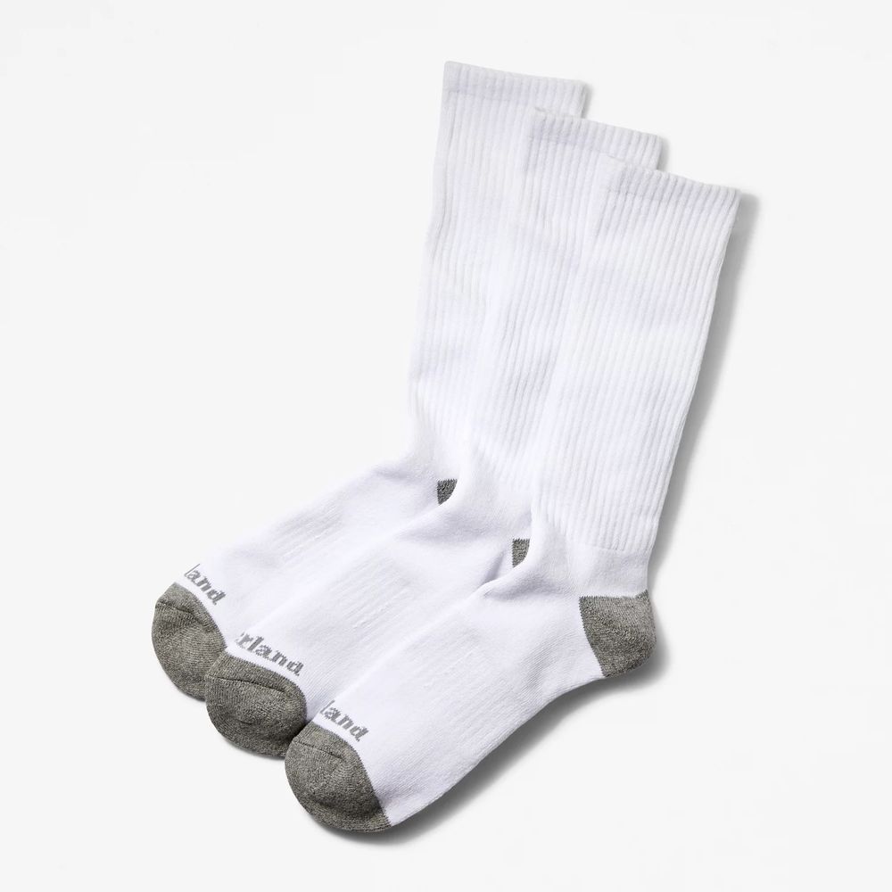 Men's Essential Crew Socks (3-Pack) | Timberland US Store