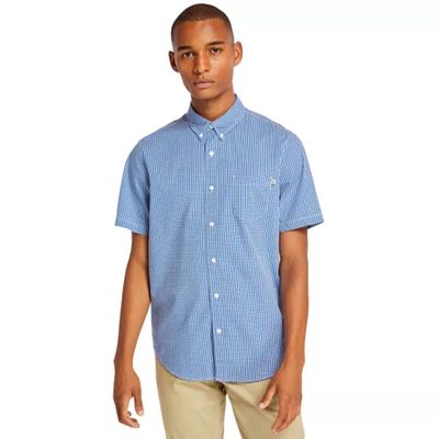 Men's Short-Sleeve Saco River Stretch Shirt | Timberland US Store