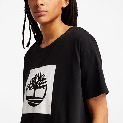 TIMBERLAND | Women's Cropped Logo T-Shirt