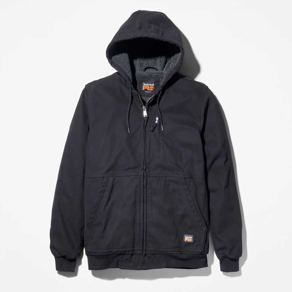 Timberland | Men's Big & Tall PRO® Gritman Lined Canvas Hooded Jacket