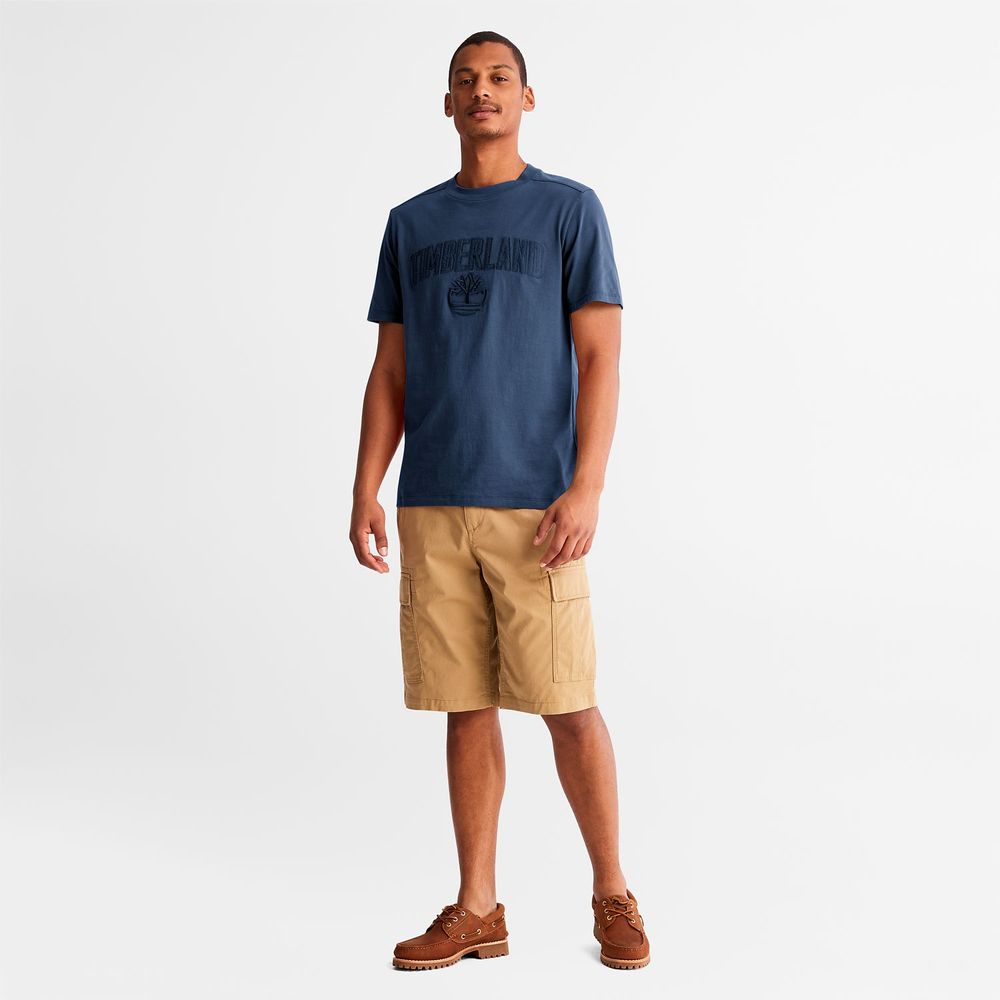 TIMBERLAND | Men's Outdoor Heritage EK+ Recycled-Cotton Graphic T-Shirt