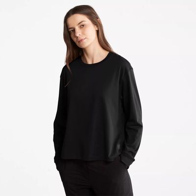 TIMBERLAND | Women's Anti-Odor Supima® Cotton Long-Sleeve T-Shirt