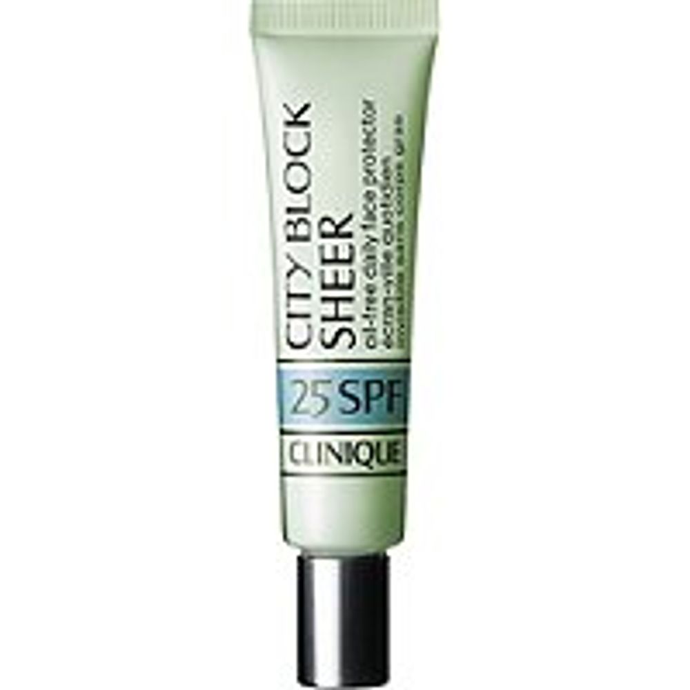 Clinique City Block Sheer Oil-Free Daily Face Protector Broad Spectrum SPF 25 Primer