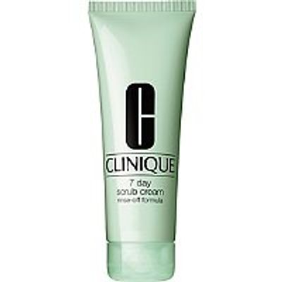 Clinique 7 Day Face Scrub Cream Rinse-Off Formula