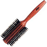 Wigo Round Wooden 100% Boar Bristle Brush