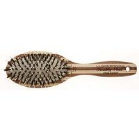 Olivia Garden Healthy Hair Eco-Friendly Bamboo Professional Ionic Combo Paddle Brush