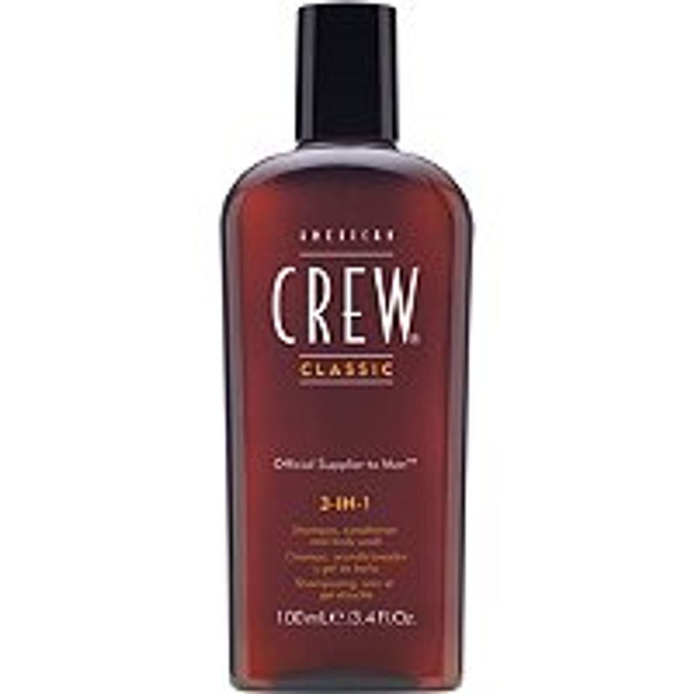 American Crew Travel Size 3-In-1 Shampoo, Conditioner and Body Wash