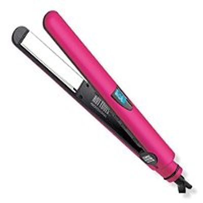 Hot Tools Professional 1" Titanium Digital Flat Iron, Red